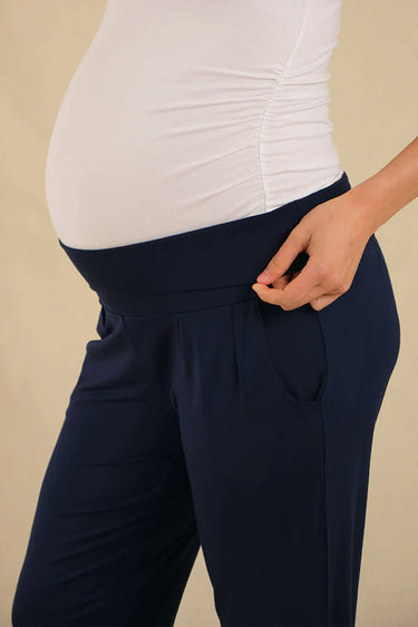 Organic Bamboo Maternity Slouch Pants